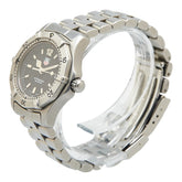 タグホイヤー 2000シリーズ 腕時計 WK1310 クオーツ ブラック文字盤 ステンレススチール レディース TAG HEUER 【中古】